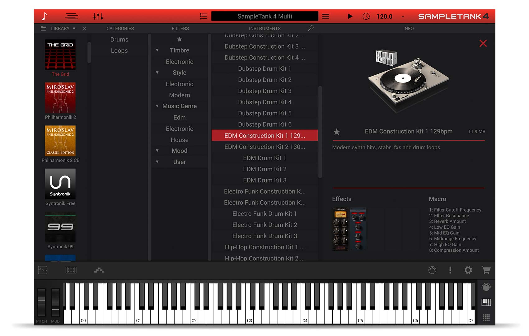SampleTank sounds - The Grid