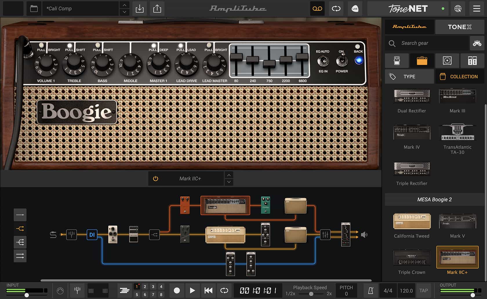 AmpliTube Gear