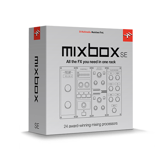 MixBox audio effects rack. All the FX you need in one rack.