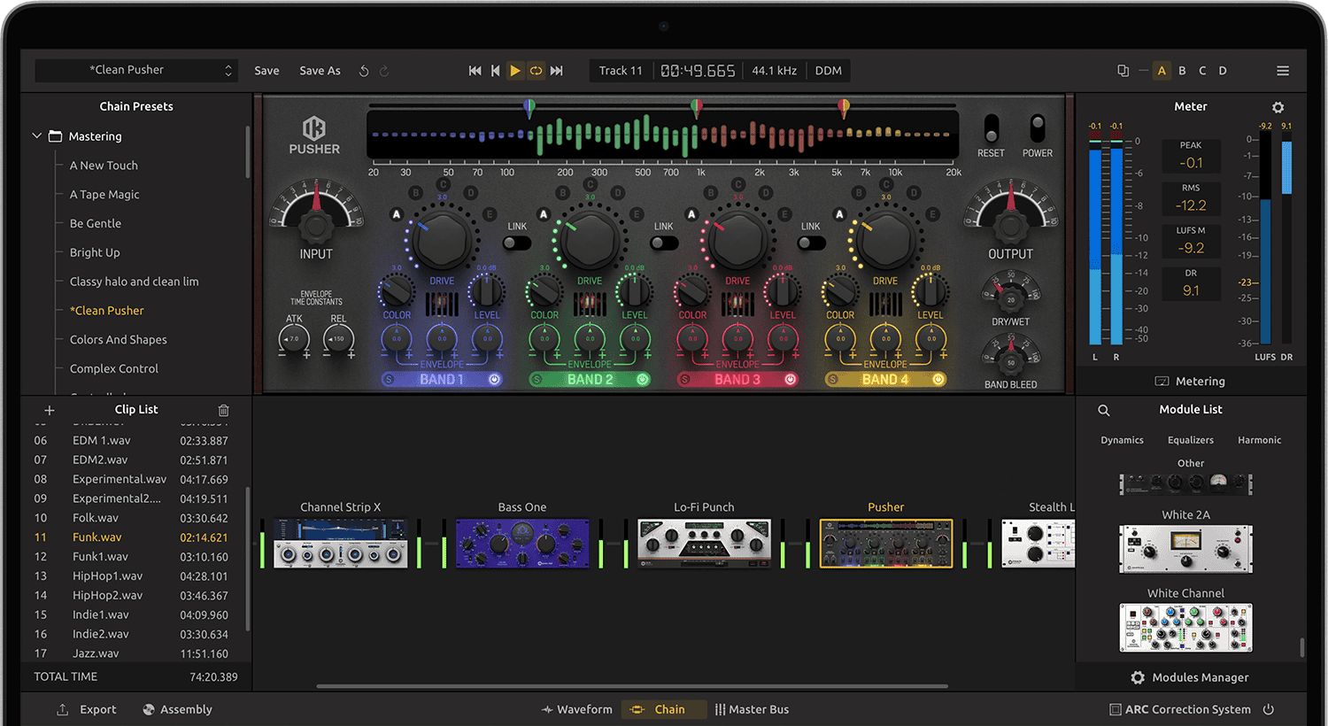 Mastering Console